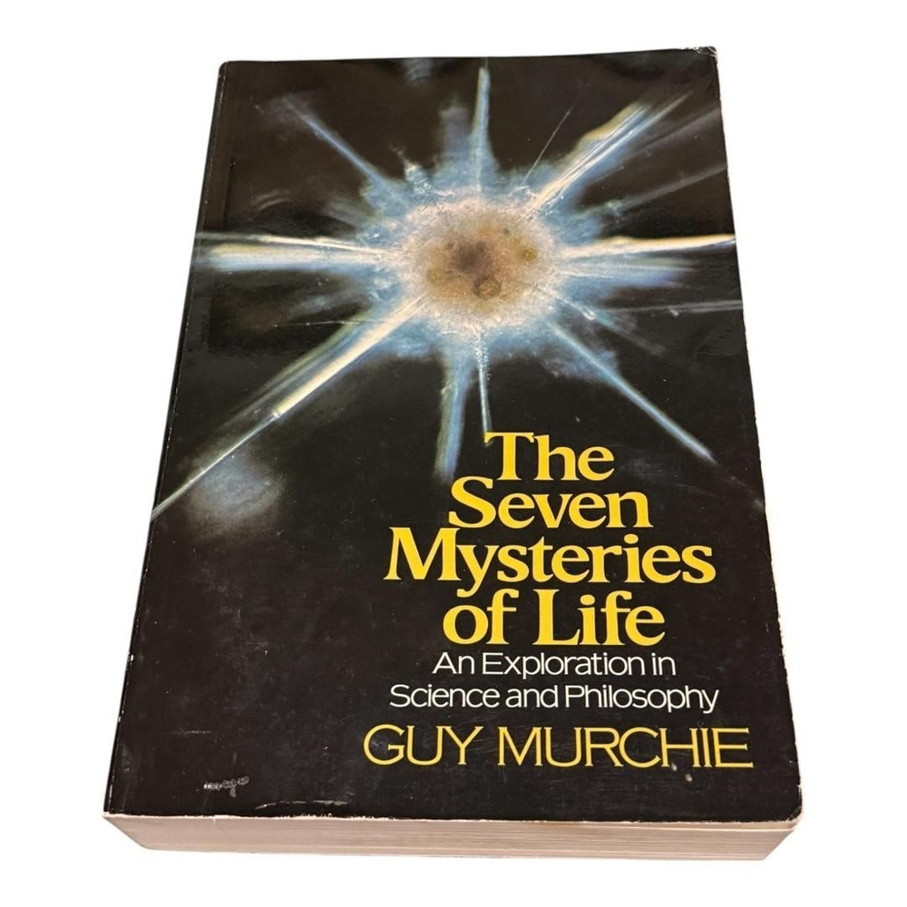 Vintage The Seven Mysteries of Life Guy Murchie Science Paperback Philosophy
